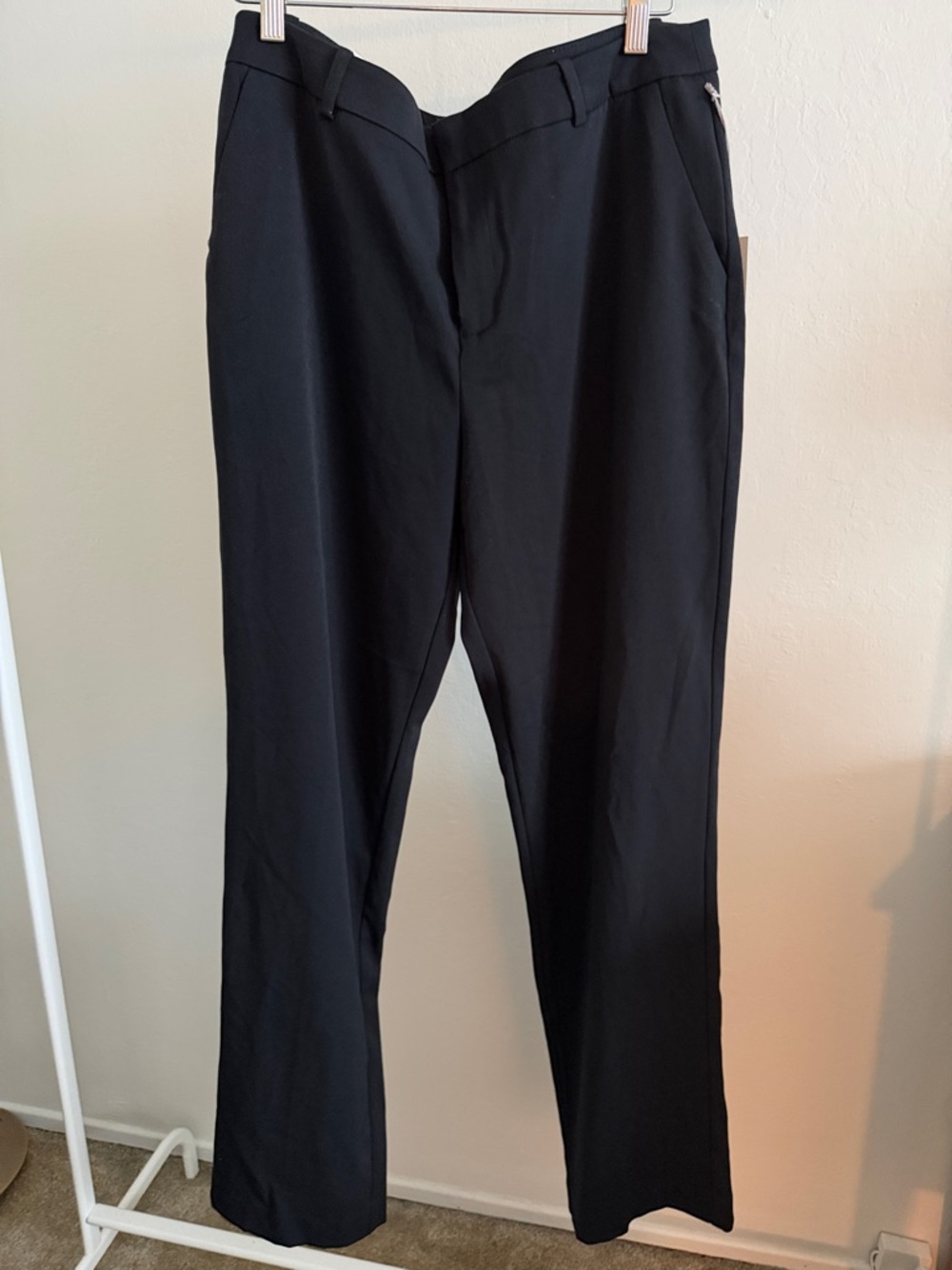 NWT Straight Leg Black Pants with stretch
